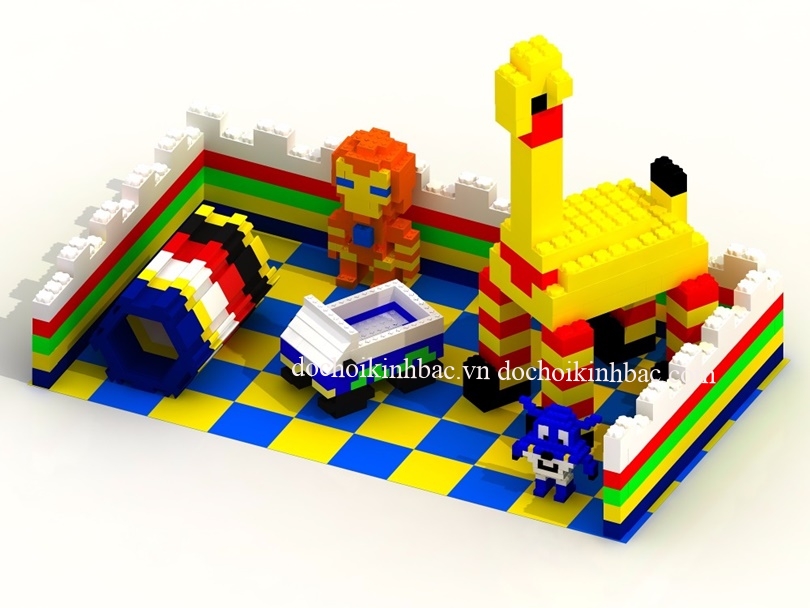 XẾP HÌNH XỐP MÔ HÌNH XEPP117