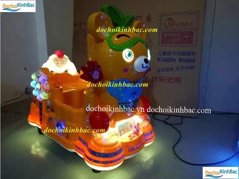 THÚ NHÚN ĐIỆN GẤU ĐEO NƠ TND044