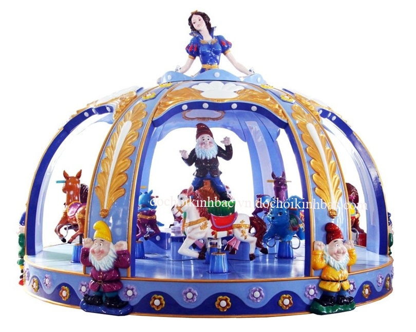 MÂM XOAY ĐU QUAY THỦY LỰC NHẬP KHẨU HÌNH BẠCH TUYẾT VÀ 7 CHÚ LÙN MXDQ03A