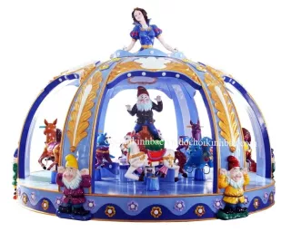 MÂM XOAY ĐU QUAY THỦY LỰC NHẬP KHẨU HÌNH BẠCH TUYẾT VÀ 7 CHÚ LÙN MXDQ03A
