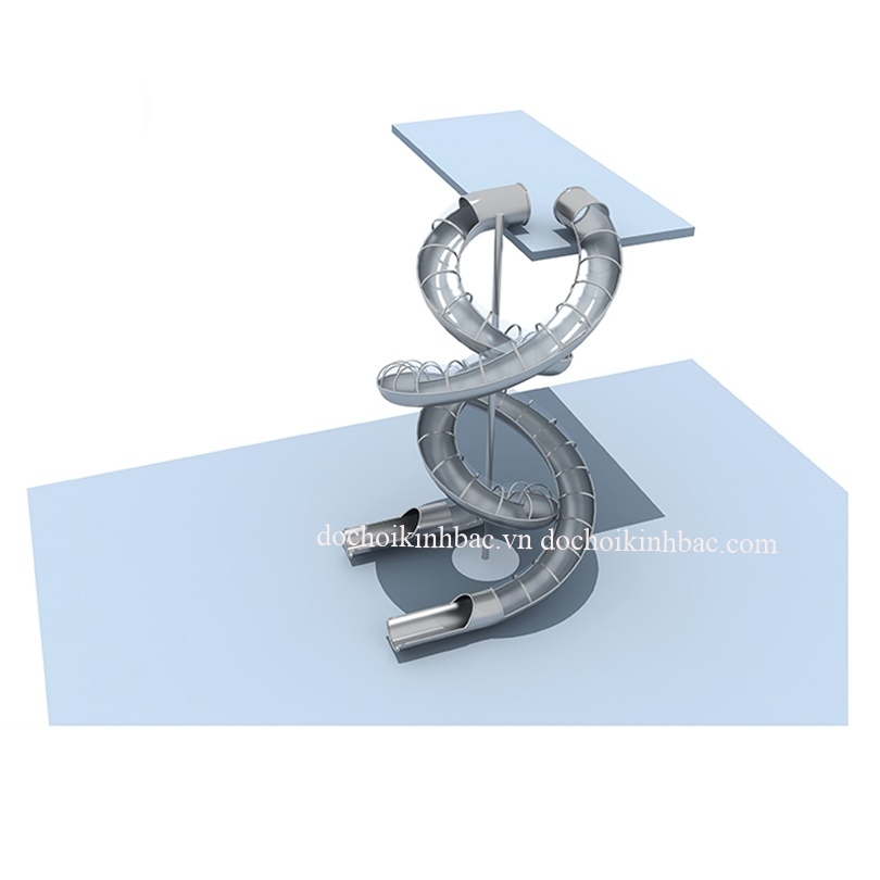 CẦU TRƯỢT XOẮN INOX 4