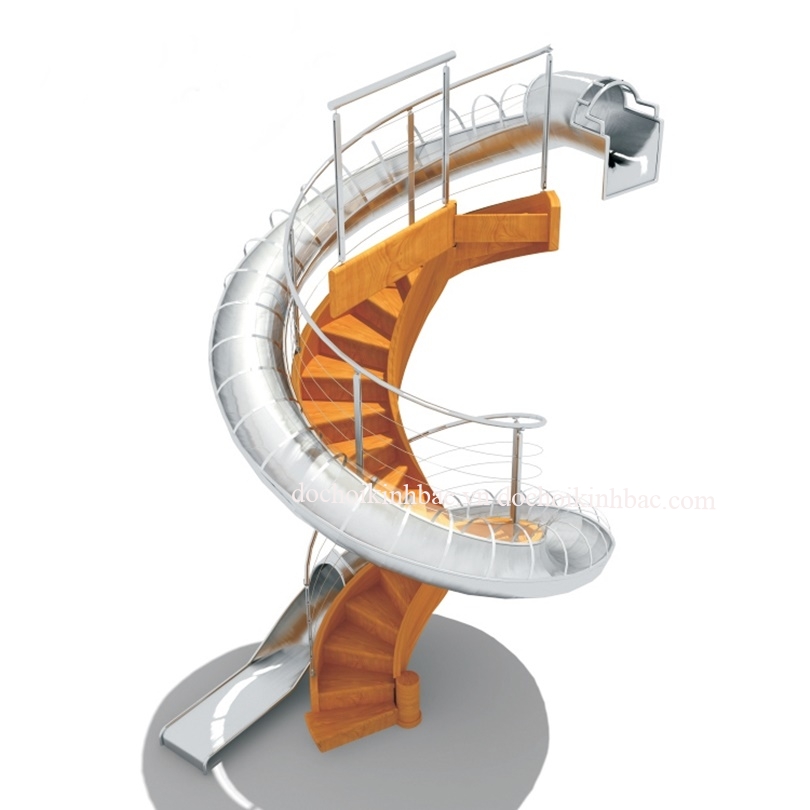 CẦU TRƯỢT XOẮN INOX 7