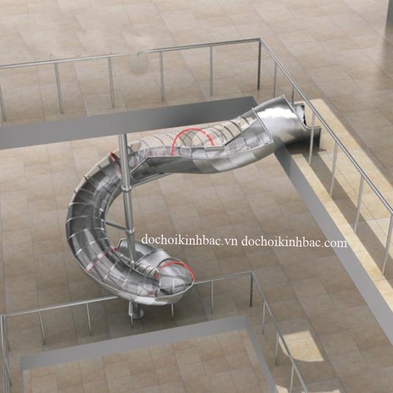 CẦU TRƯỢT XOẮN INOX 12