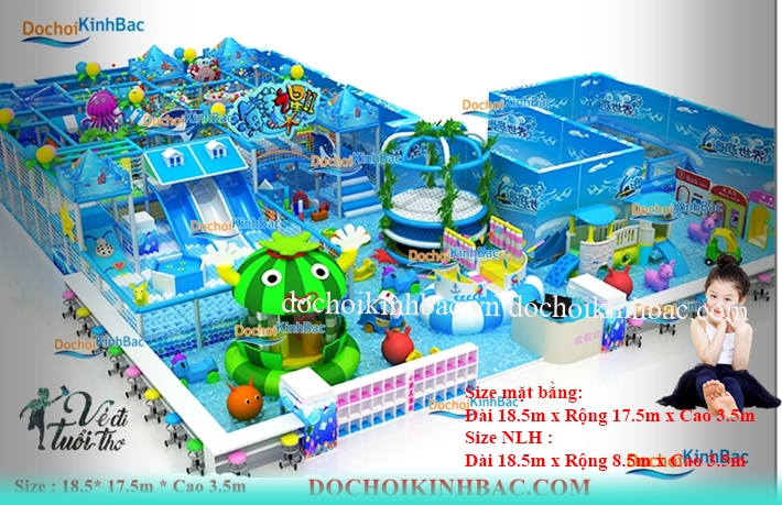 Khu vui chơi liên hoàn chủ đề biển NLHO001
