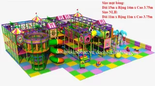 Khu vui chơi liên hoàn chủ đề kẹo NLHK033