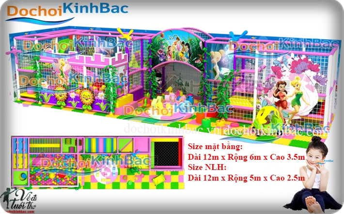 Khu vui chơi liên hoàn chủ đề kẹo NLHK021