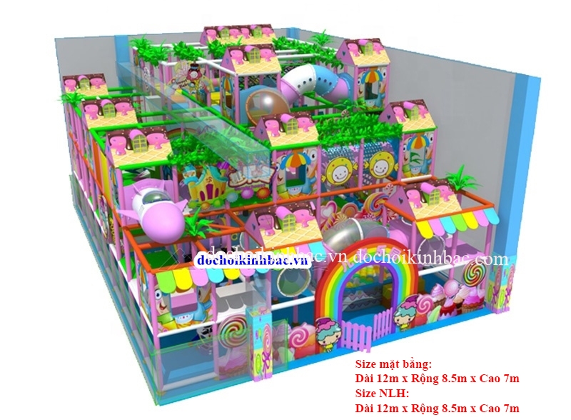 Khu vui chơi liên hoàn chủ đề kẹo NLHK016
