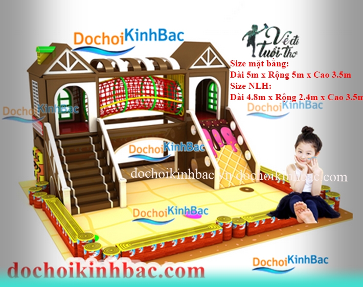 Khu vui chơi liên hoàn chủ đề kẹo NLHK011