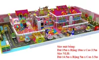 Khu vui chơi liên hoàn chủ đề kẹo NLHK003