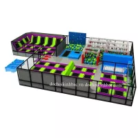 KHU VUI CHƠI NHÀO LỘN THỂ THAO TRAMPOLINE TPL001