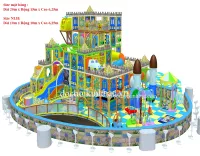 Khu vui chơi liên hoàn chủ đề lâu đài NLHD016