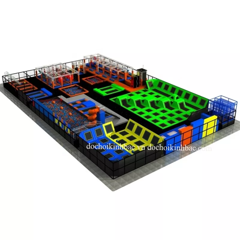 KHU VUI CHƠI NHÀO LỘN THỂ THAO TRAMPOLINE TPL002
