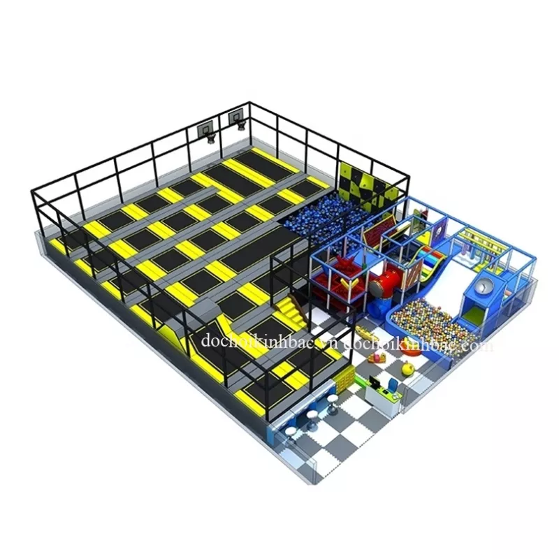 KHU VUI CHƠI NHÀO LỘN THỂ THAO TRAMPOLINE TPL003