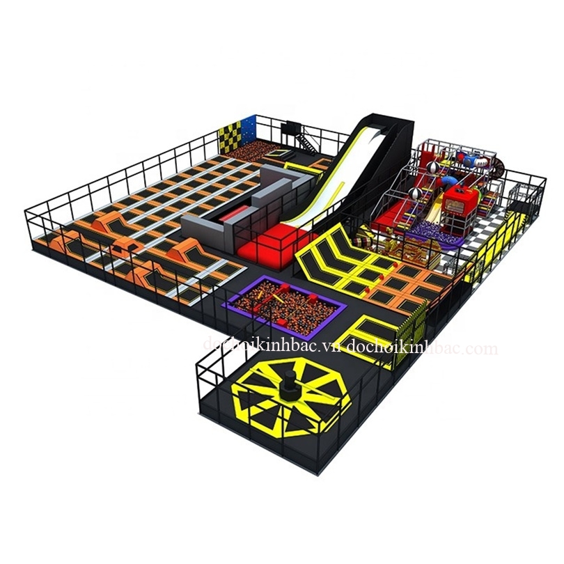 KHU VUI CHƠI NHÀO LỘN THỂ THAO TRAMPOLINE TPL005