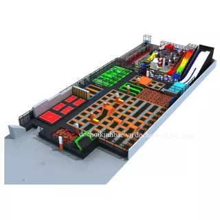 KHU VUI CHƠI NHÀO LỘN THỂ THAO TRAMPOLINE TPL007