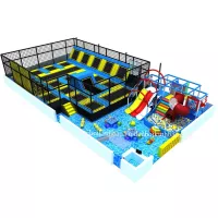 KHU VUI CHƠI NHÀO LỘN THỂ THAO TRAMPOLINE TPL008