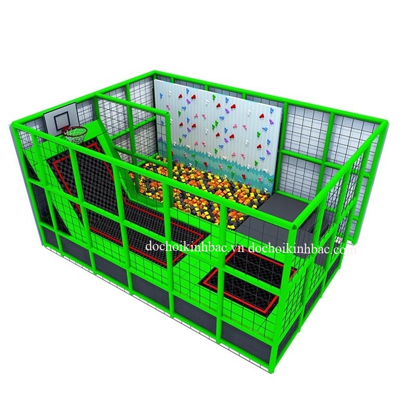 KHU VUI CHƠI NHÀO LỘN THỂ THAO TRAMPOLINE TPL010