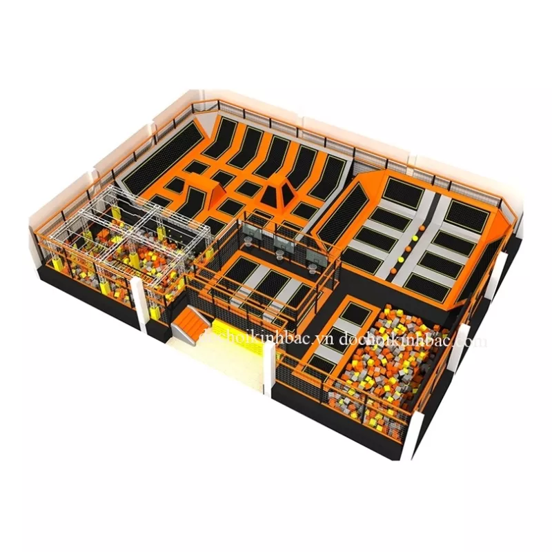 KHU VUI CHƠI NHÀO LỘN THỂ THAO TRAMPOLINE TPL012