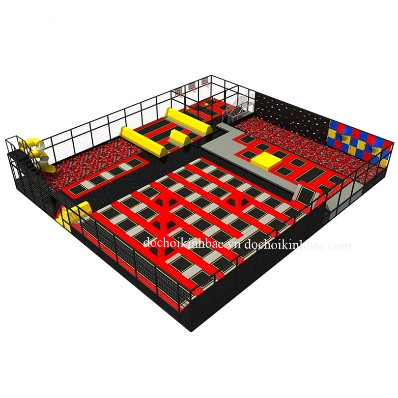 KHU VUI CHƠI NHÀO LỘN THỂ THAO TRAMPOLINE TPL013