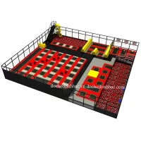 KHU VUI CHƠI NHÀO LỘN THỂ THAO TRAMPOLINE TPL013