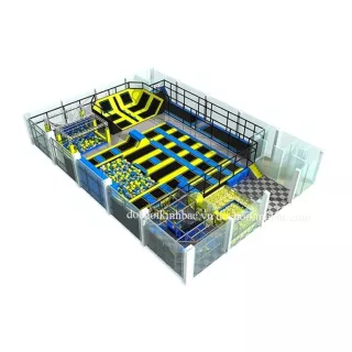 KHU VUI CHƠI NHÀO LỘN THỂ THAO TRAMPOLINE TPL015