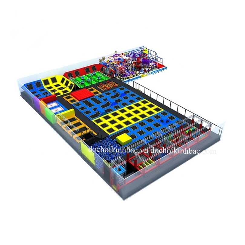 KHU VUI CHƠI NHÀO LỘN THỂ THAO TRAMPOLINE TPL019