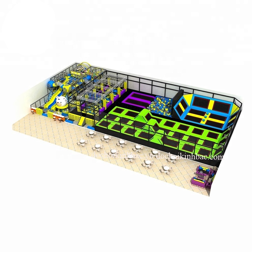KHU VUI CHƠI NHÀO LỘN THỂ THAO TRAMPOLINE TPL020