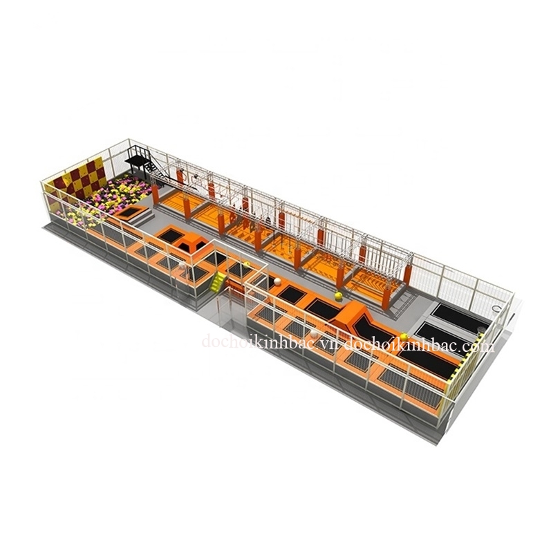 KHU VUI CHƠI NHÀO LỘN THỂ THAO TRAMPOLINE TPL021
