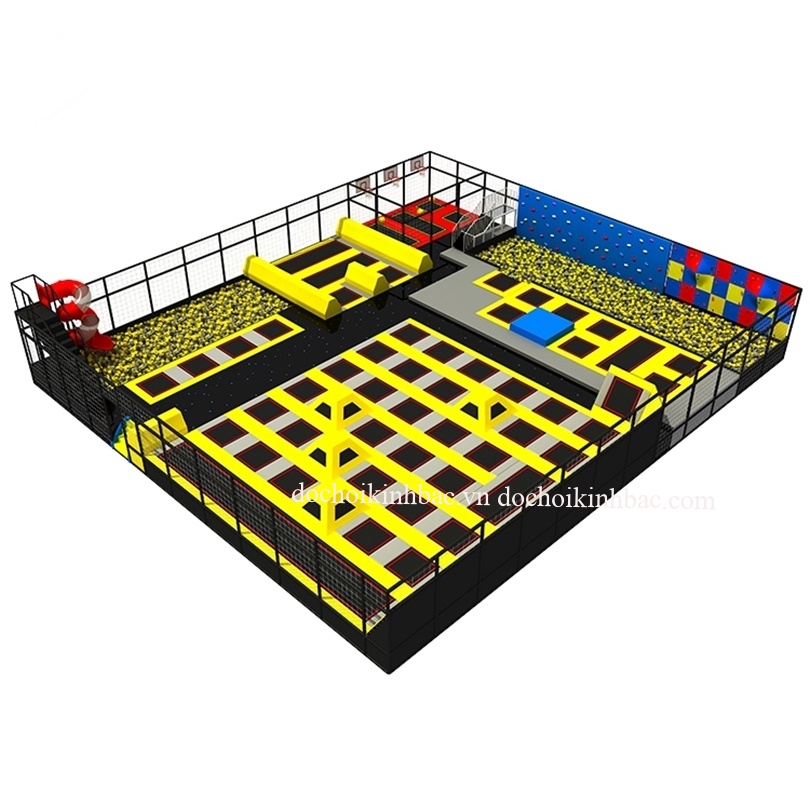KHU VUI CHƠI NHÀO LỘN THỂ THAO TRAMPOLINE TPL022