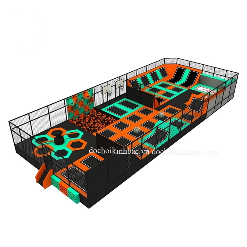 KHU VUI CHƠI NHÀO LỘN THỂ THAO TRAMPOLINE TPL029