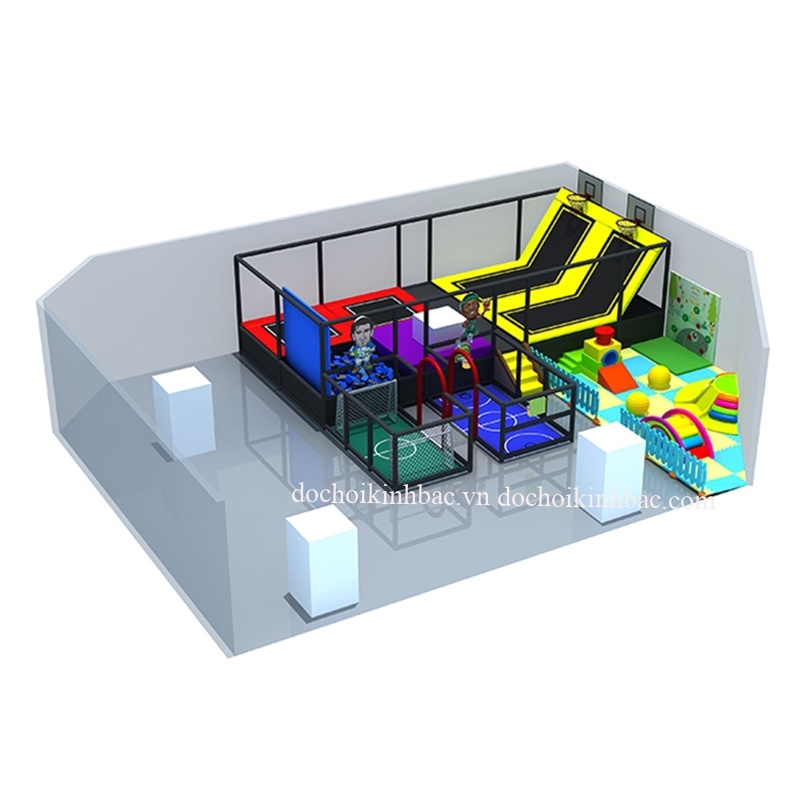 KHU VUI CHƠI NHÀO LỘN THỂ THAO TRAMPOLINE TPL030
