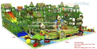 Khu vui chơi liên hoàn chủ đề rừng NLHR029