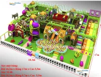 Khu vui chơi liên hoàn chủ đề rừng NLHR028