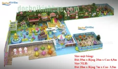 Khu vui chơi liên hoàn chủ đề rừng NLHR027