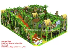 Khu vui chơi liên hoàn chủ đề rừng NLHR013