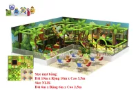 Khu vui chơi liên hoàn chủ đề rừng NLHR006