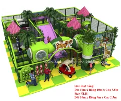 Khu vui chơi liên hoàn chủ đề rừng NLHR005