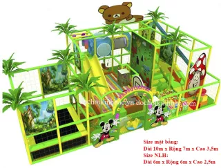Khu vui chơi liên hoàn chủ đề rừng NLHR003