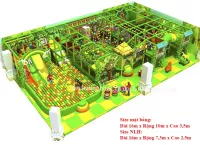 Khu vui chơi liên hoàn chủ đề rừng NLHR002