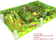 Khu vui chơi liên hoàn chủ đề rừng NLHR002