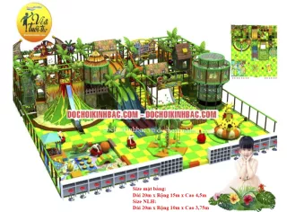 Khu vui chơi liên hoàn chủ đề rừng NLHR001