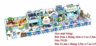 Khu vui chơi liên hoàn chủ đề tuyết NLHT045