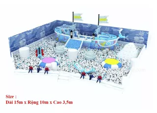 Khu vui chơi liên hoàn chủ đề tuyết NLHT044