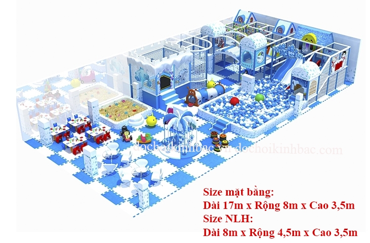 Khu vui chơi liên hoàn chủ đề tuyết NLHT043