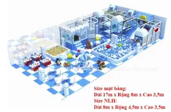 Khu vui chơi liên hoàn chủ đề tuyết NLHT043