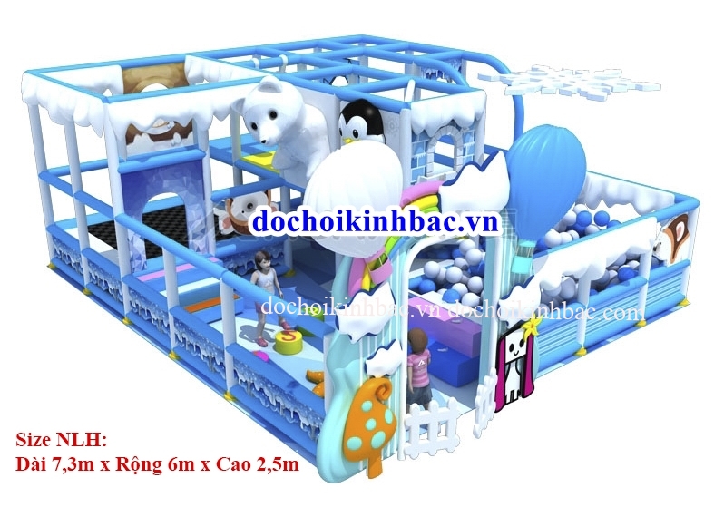 Khu vui chơi liên hoàn chủ đề tuyết NLHT042