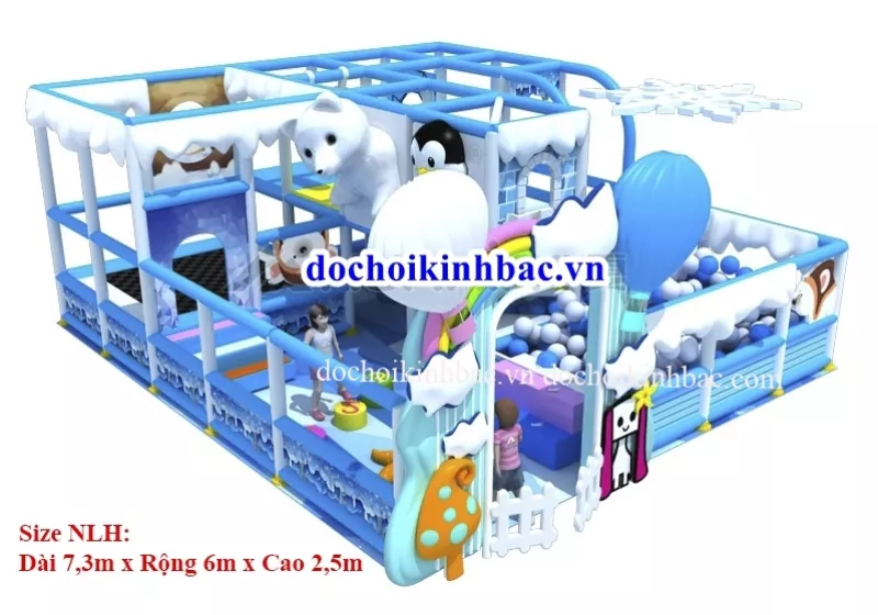 Khu vui chơi liên hoàn chủ đề tuyết NLHT042
