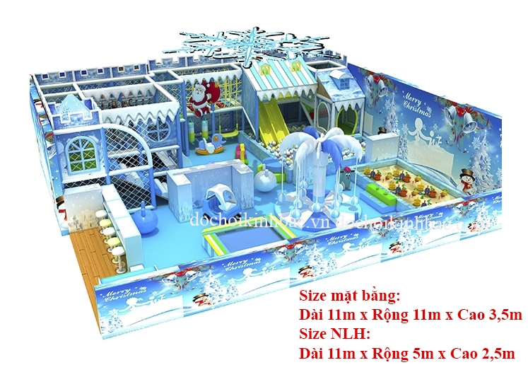 Khu vui chơi liên hoàn chủ đề tuyết NLHT040