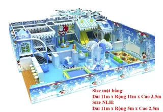 Khu vui chơi liên hoàn chủ đề tuyết NLHT040