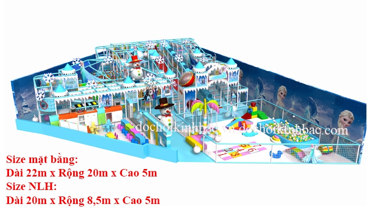 Khu vui chơi liên hoàn chủ đề tuyết NLHT039